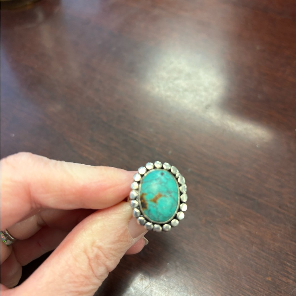 Turquoise Oval Ring